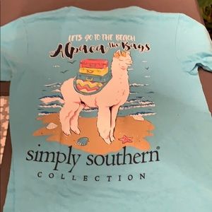 Blue Women’s Llama tee